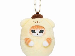 [NAVIDAD 2025] Llavero Mini Mascota Mofusand × Sanrio Pompompurin – Original