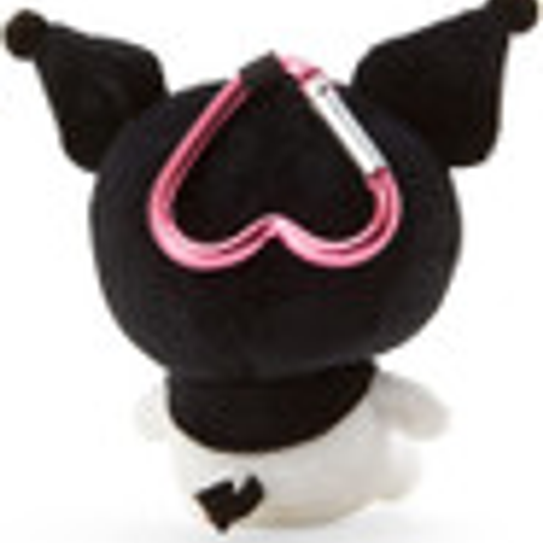 [NAVIDAD 2025] Llavero peluche de Sanrio con mosquetón de corazón - Kuromi 2