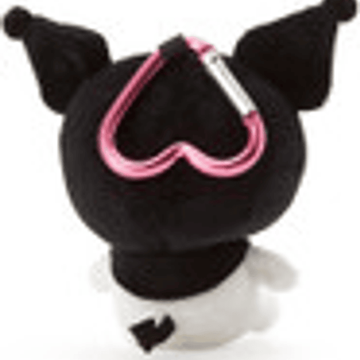 [NAVIDAD 2025] Llavero peluche de Sanrio con mosquetón de corazón - Kuromi 2