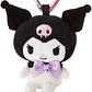 [NAVIDAD 2025] Llavero peluche de Sanrio con mosquetón de corazón - Kuromi - Miniatura 3
