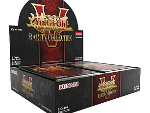 Yu-Gi-Oh! Rarity Collection V Booster Box – Inglés [RESERVA]