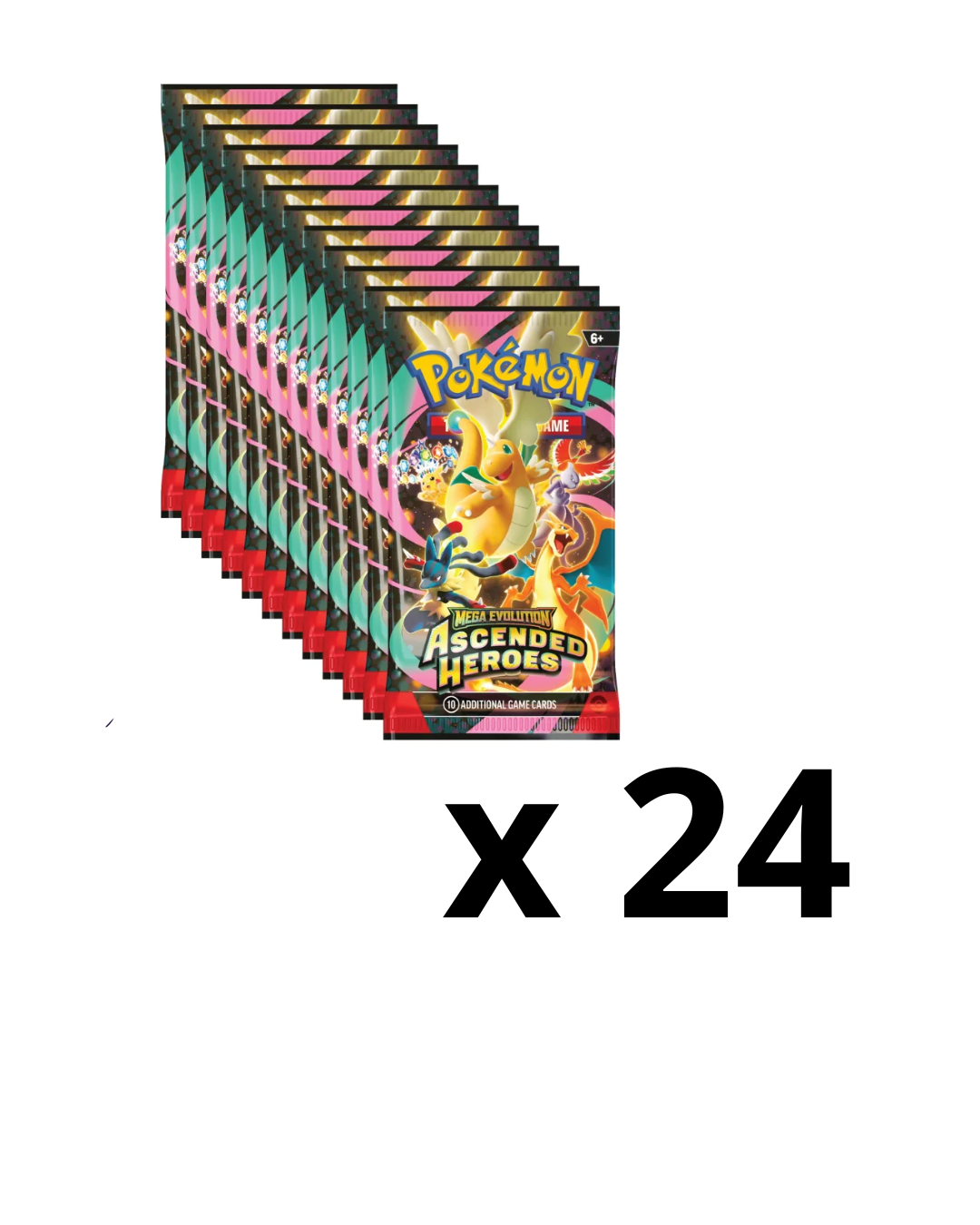 Pokémon TCG Mega Evolution – Ascended Heroes | 24 sobres
