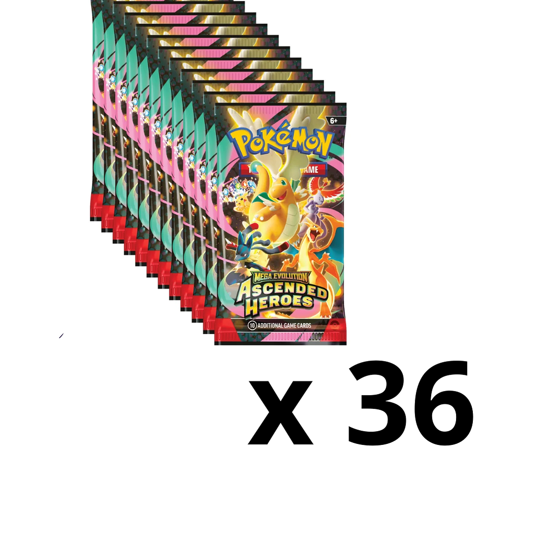 Pokémon TCG Mega Evolution – Ascended Heroes | 36 Sobres en Inglés [RESERVA] 1