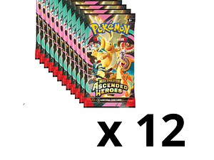 Pokémon TCG Mega Evolution – Ascended Heroes | 12 Sobres en Inglés [RESERVA]