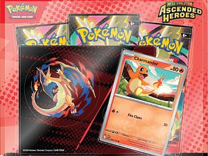 Cartas Pokémon TCG Mega Evolution – Ascended Heroes | Tech Sticker Collection Charmander Inglés 