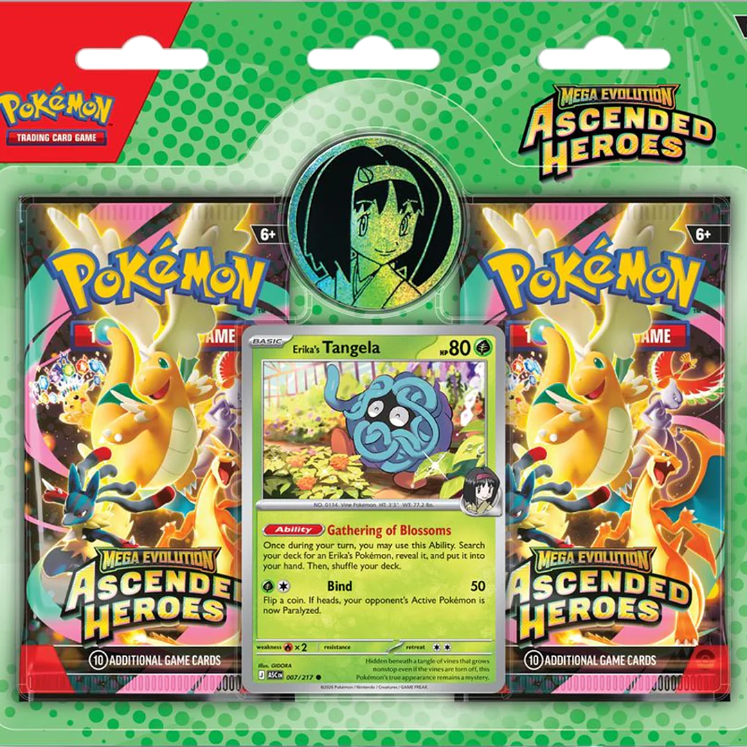 Pokémon TCG Mega Evolution – Ascended Heroes | Erika Collection Inglés [RESERVA] 1