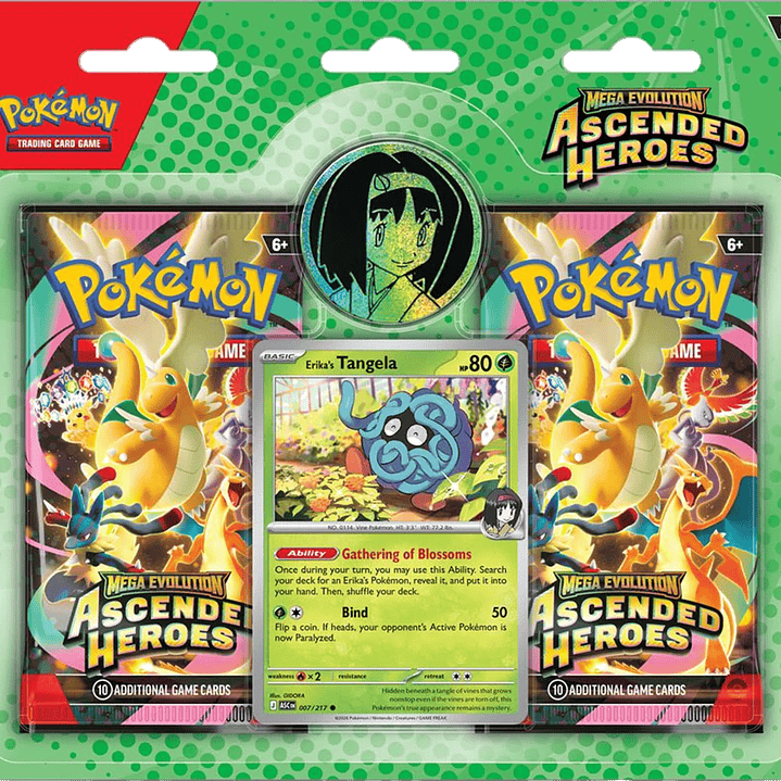 Pokémon TCG Mega Evolution – Ascended Heroes | Erika Collection Inglés [RESERVA] 1