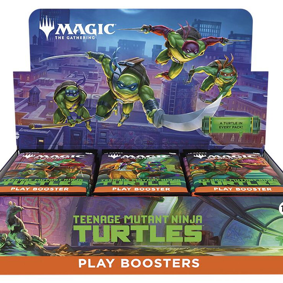 Magic: The Gathering × Teenage Mutant Ninja Turtles Play Booster Display – Inglés [RESERVA] 1