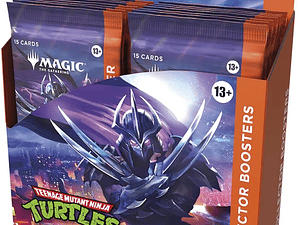 Magic: The Gathering × Teenage Mutant Ninja Turtles – Collector Booster Display (Inglés) [RESERVA]