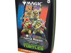 Magic: The Gathering × Teenage Mutant Ninja Turtles – Commander Deck (Inglés) [RESERVA]