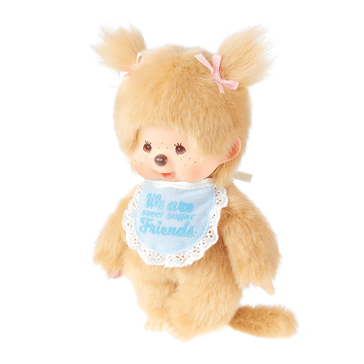 Peluche Sweet Sugar Monchhichi Girl Pequeño | Original japonés en Chile [PRE ORDEN] 1