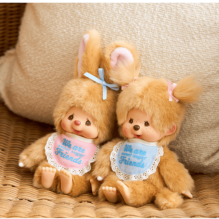 Peluche Sweet Sugar Monchhichi Girl Pequeño | Original japonés en Chile [PRE ORDEN] 2
