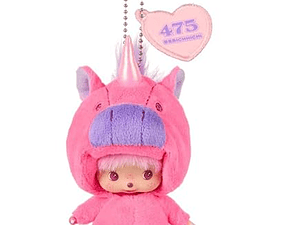 Peluche Bebitchi Unicornio Shinako-chan x BCC | Monchhichi Original Japonés en Chile