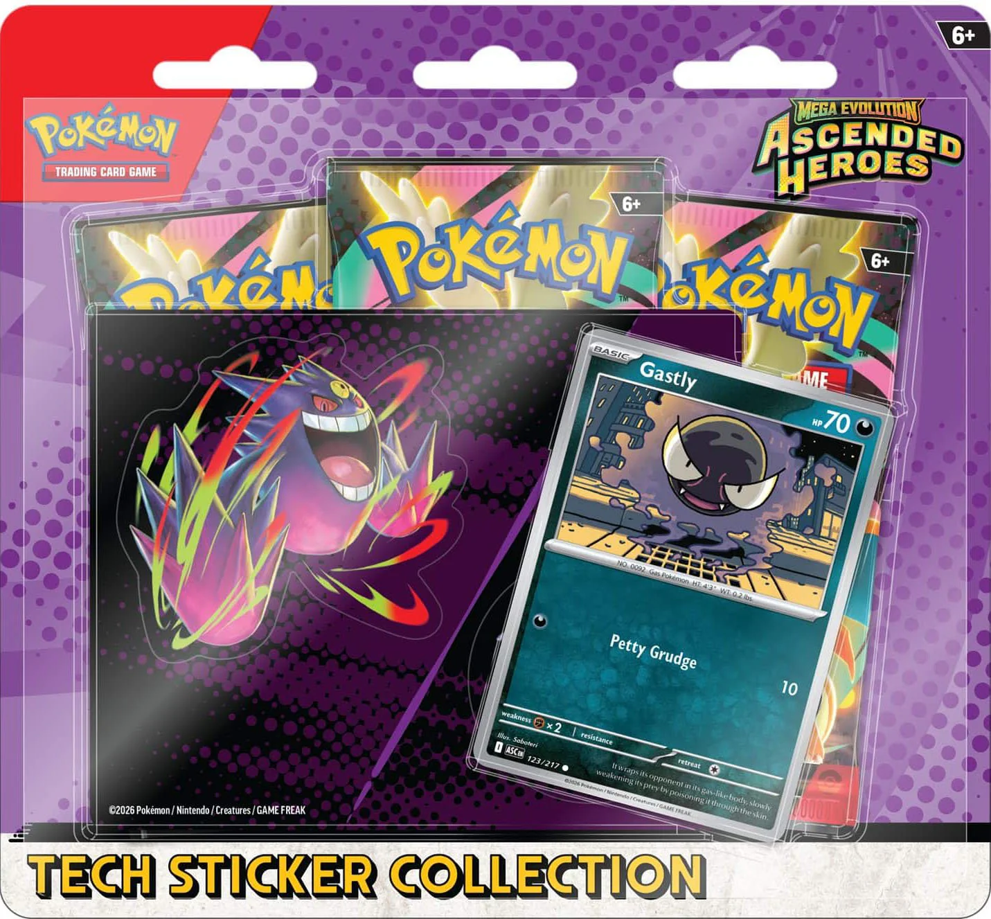 Mega Evolution: Ascended Heroes - Tech Sticker Collection - Español