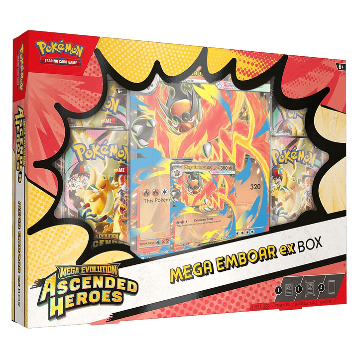 Cartas Pokémon TCG Mega Evolution – Ascended Heroes Mega Ex Box Inglés  [RESERVA]  2
