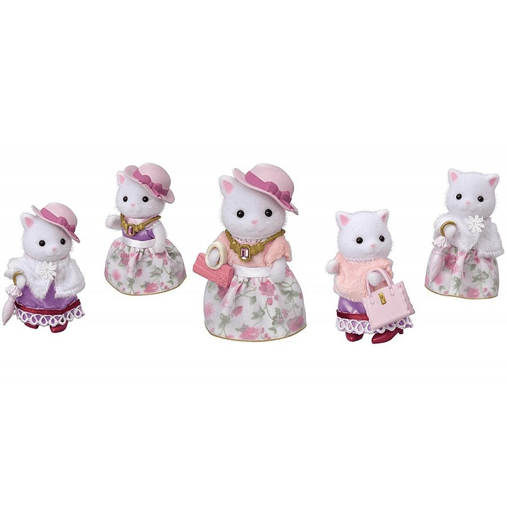 Sylvanian Families Hermana Mayor Gata Persa TVS-9 | Conjunto de Moda Ciudad Original Japonés 4