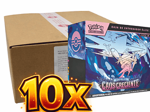 Cartas Pokémon TCG Mega Evolution – Chaos Rising Pack 10 Elite Trainer Box | Cartas Pokémon Originales RESERVA