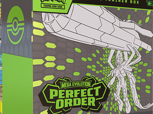 Pokémon TCG Mega Evolution: Perfect Order – Elite Trainer Box (Inglés ) [RESERVA]