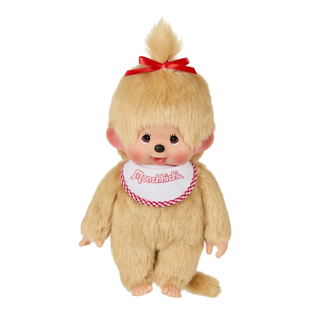 Monchhichi Premium Standard M Beige Niña | Monchhichi Original Japonés en Chile 1