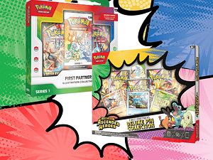 Pokémon TCG Mega Evolution – Pack Ascended Heroes Pack First Partner 30 Aniversario + Colección Trío Inicial con Pin Deluxe Español