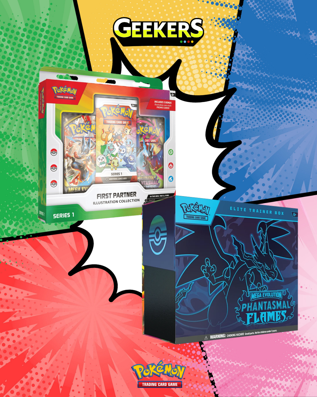 Phantasmal Flame Elite Trainer Box & First Partner Es