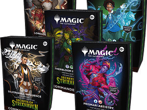 Magic the Gathering Bundle 5 Pack Commander Deck Secrets of Strixhaven Inglés | Cartas Magic Chile [RESERVA]
