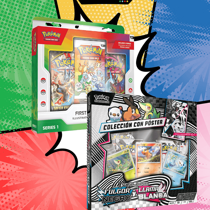 Pokémon TCG  – Pack 1 Poster Collection Español al azar  + Colección 30 Aniversario First Partner Español 1