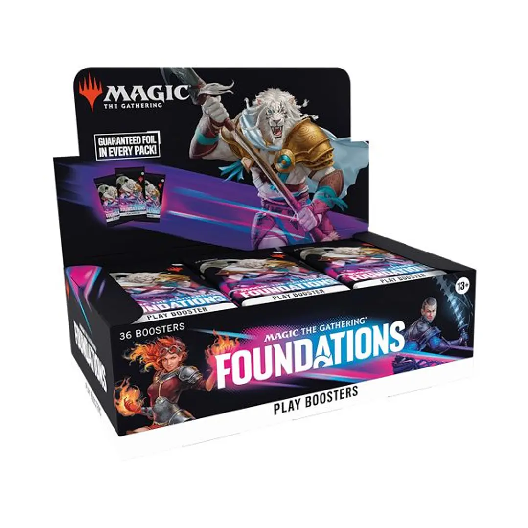 Magic: The Gathering – Foundations Play Boosters Caja 36 sobres | Producto en Inglés 1