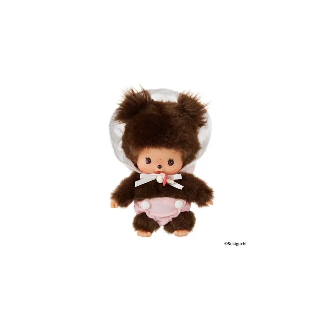Peluche Babychichi Niña Talla S | Monchhichi Original Japonés 1