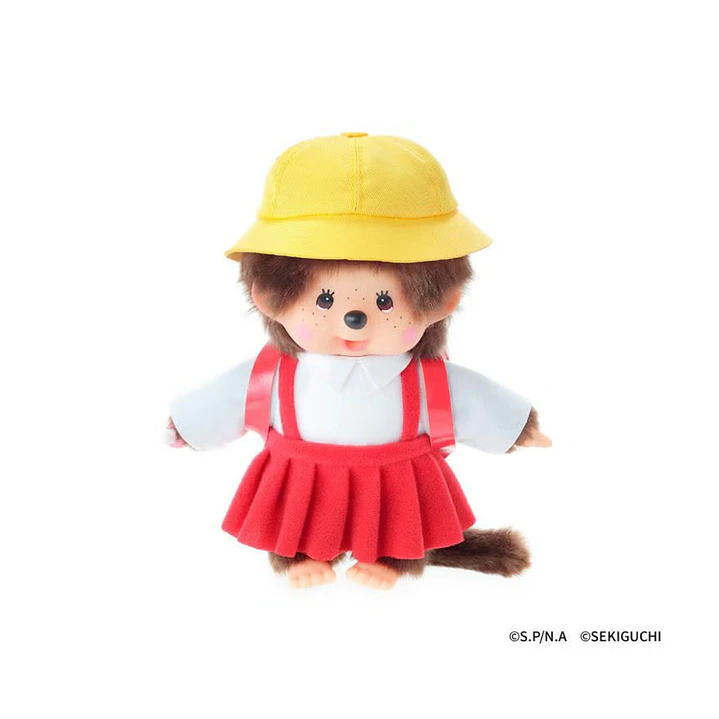 Monchhichi x Chibi Maruko-chan Peluche Talla S | Edición Colaboración | Monchhichi Original Chile 1
