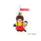 Llavero Monchhichi x Chibi Maruko-chan Monchhichi-chan | Edición Colaboración | Monchhichi Original Chile - Miniatura 1