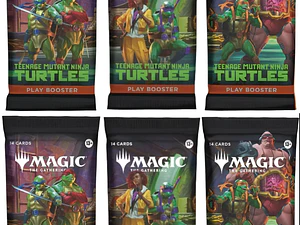 Magic: The Gathering × Teenage Mutant Ninja Turtles Play Booster – 1 sobre en Inglés 