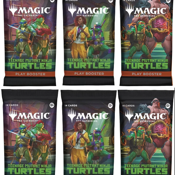 Magic: The Gathering × Teenage Mutant Ninja Turtles Play Booster – 1 sobre en Inglés  1
