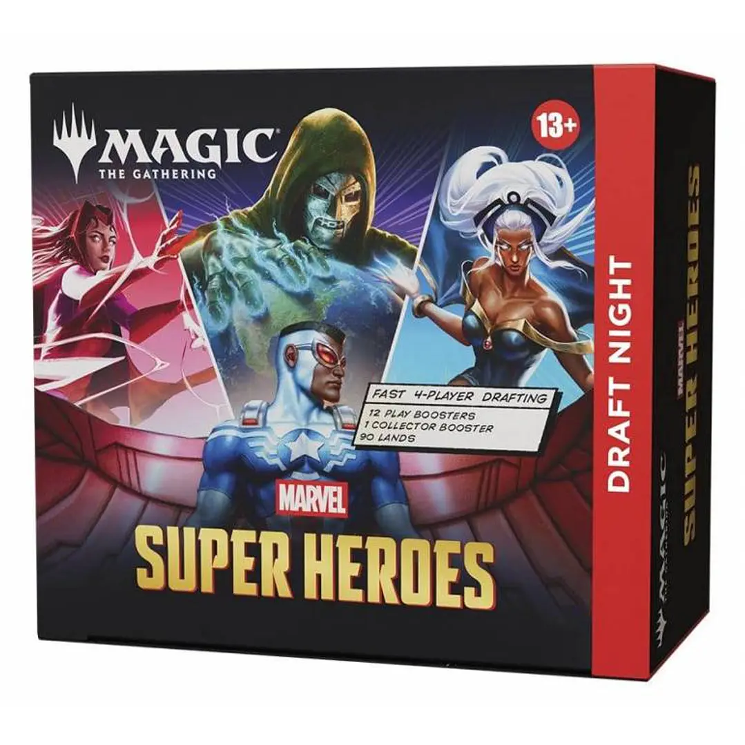 Magic: The Gathering Draft Night Box Marvel Super Heroes Inglés | Magic Chile [RESERVA] 2