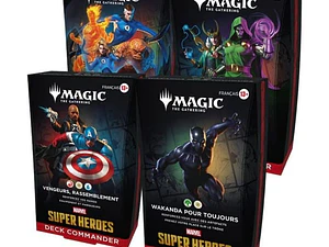 Magic: The Gathering Pack 4 Commander Collecto Marvel Super Heroes Inglés | Magic Chile [RESERVA]