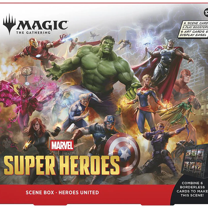Magic: The Gathering  2 Pack Scene Box Marvel Super Heroes Inglés | Magic Chile [RESERVA] 2