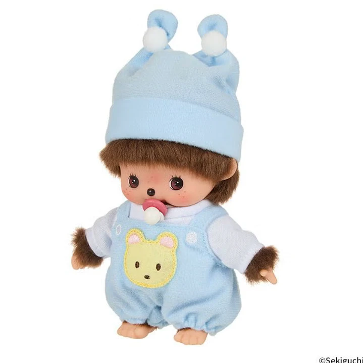 Peluche  Monchhichi Revival Babychichi Vestido Tipo Niño | Original japonés en Chile  1
