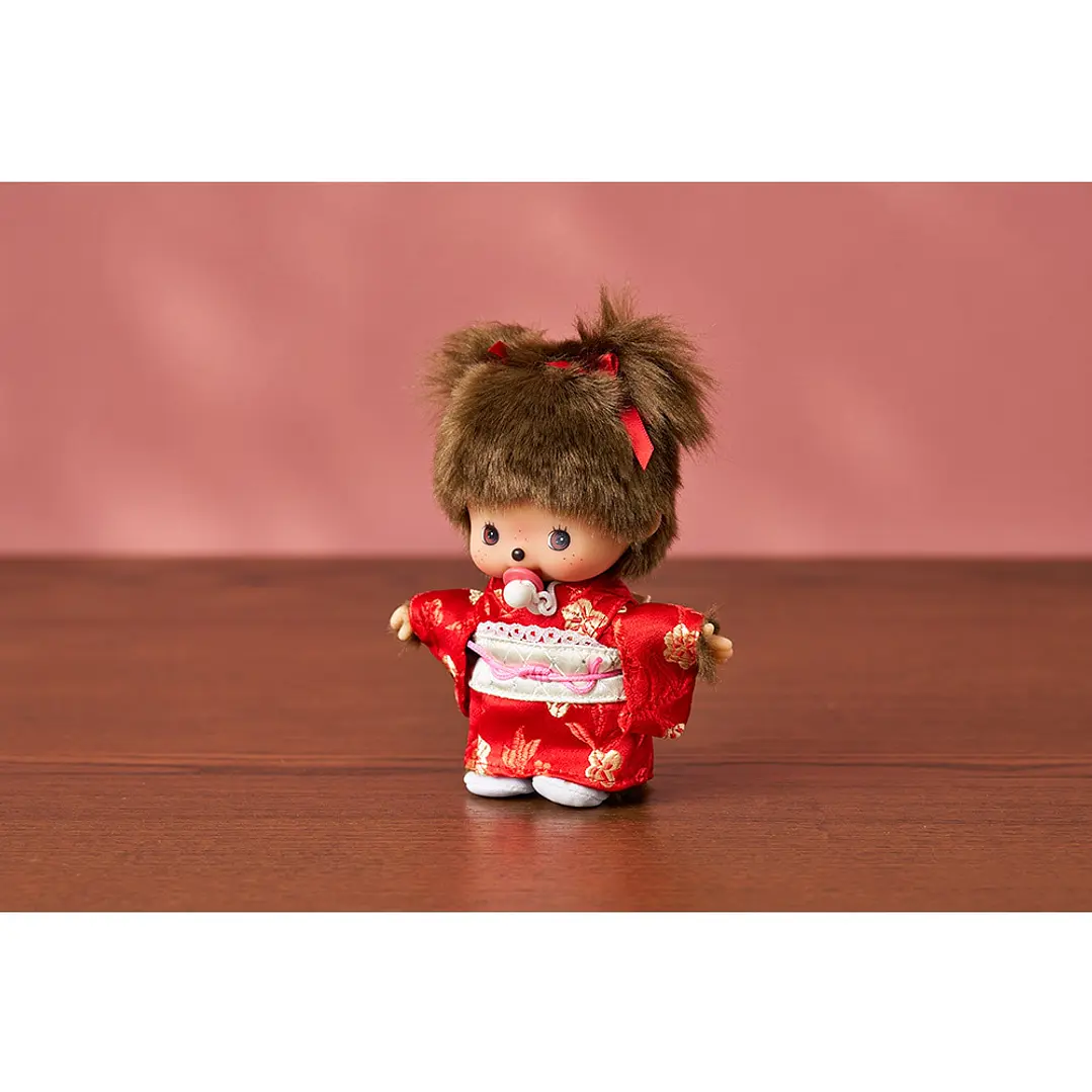 Kyugetsu Kimono Original Babychichi Niña | Monchhichi Original japonés en Chile  2