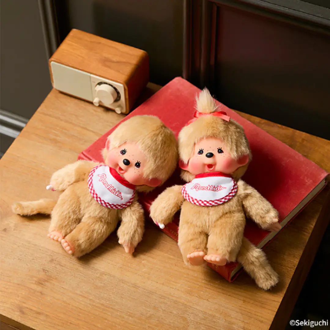 Monchhichi Premium Standard S Beige Niño| Monchhichi Original Japonés en Chile 5