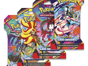 Cartas Pokémon TCG Mega Evolution – Chaos Rising Chaos Rising Sleeved Booster Inglés o Español LatAm | Cartas Pokémon Originales Chile