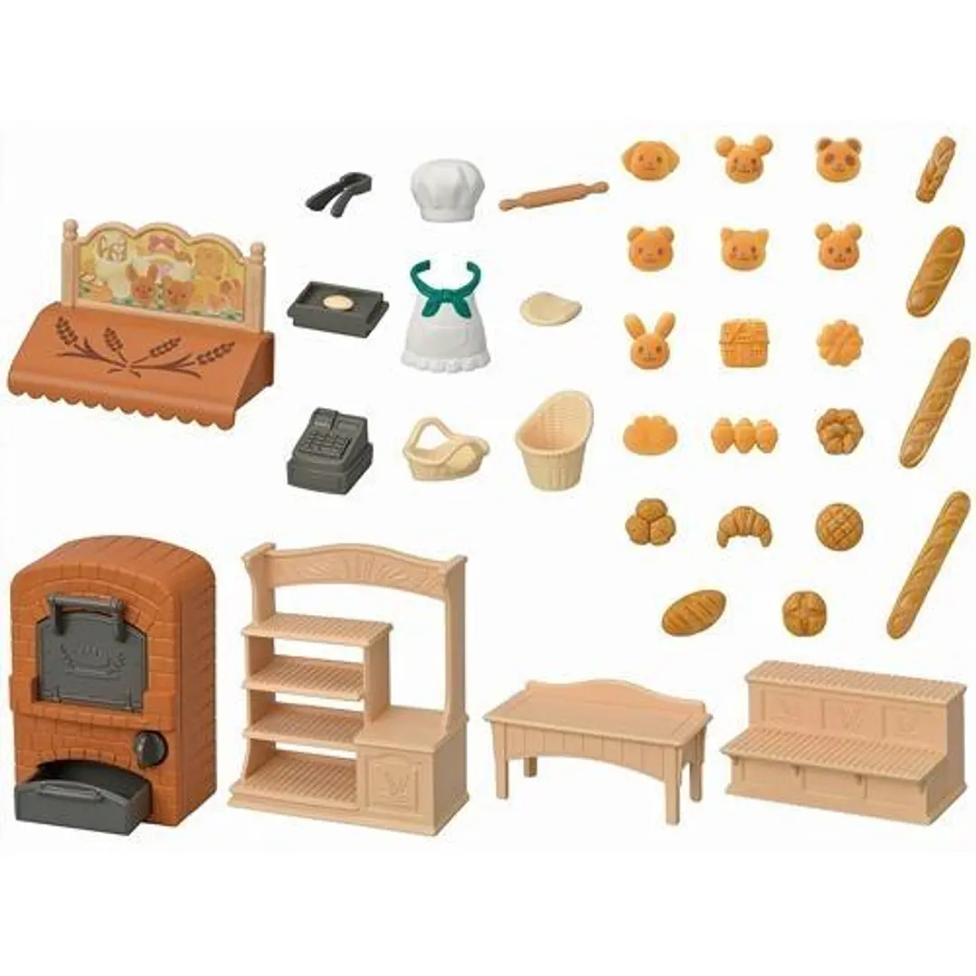 Familias Sylvanian - Mi-88 ¡Horno Tostador! Primer Set de Panadería 3