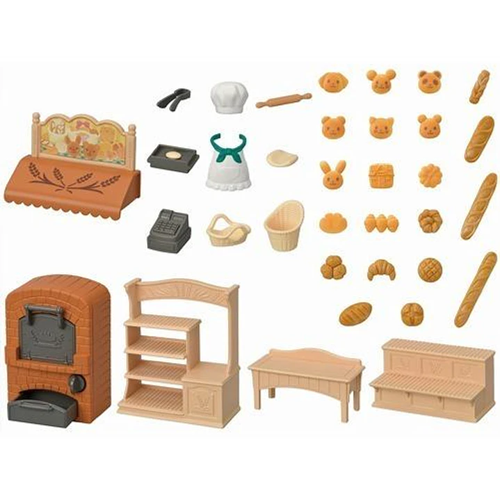 Familias Sylvanian - Mi-88 ¡Horno Tostador! Primer Set de Panadería 3