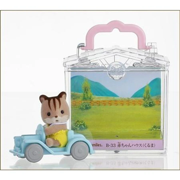 Sylvanian Families Casa de Bebé con Auto 1