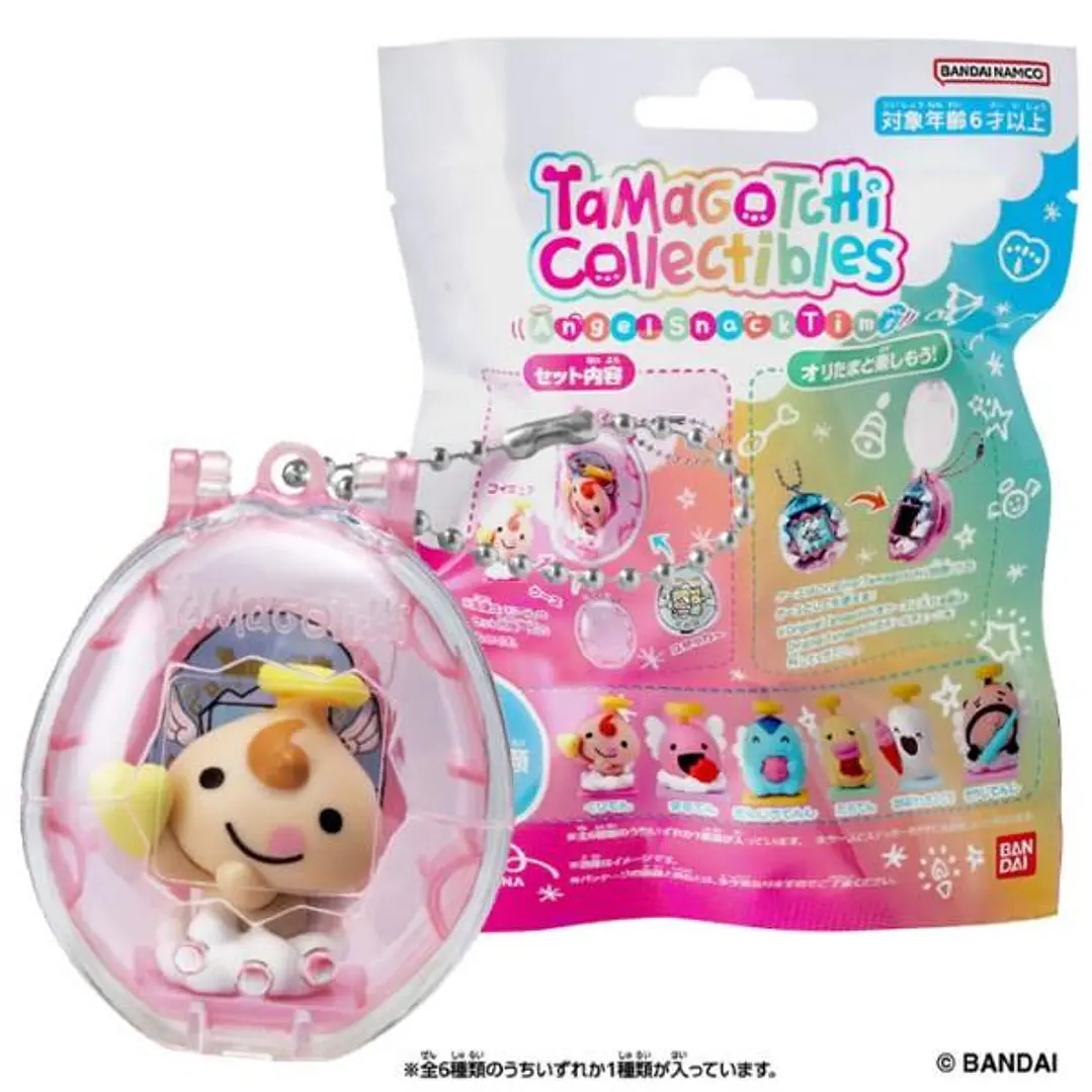 Tamagotchi Collectibles Angel Snack Time | Sorpresa Tamagotchi | Accesorio Oficial 1