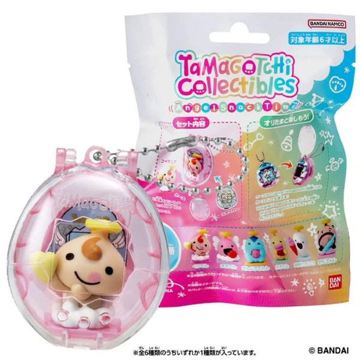 Tamagotchi Collectibles Angel Snack Time | Sorpresa Tamagotchi | Accesorio Oficial 1