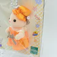 Sylvanian Families Silk Cat Baby Keychain – Orange Dress - thumbnail 2