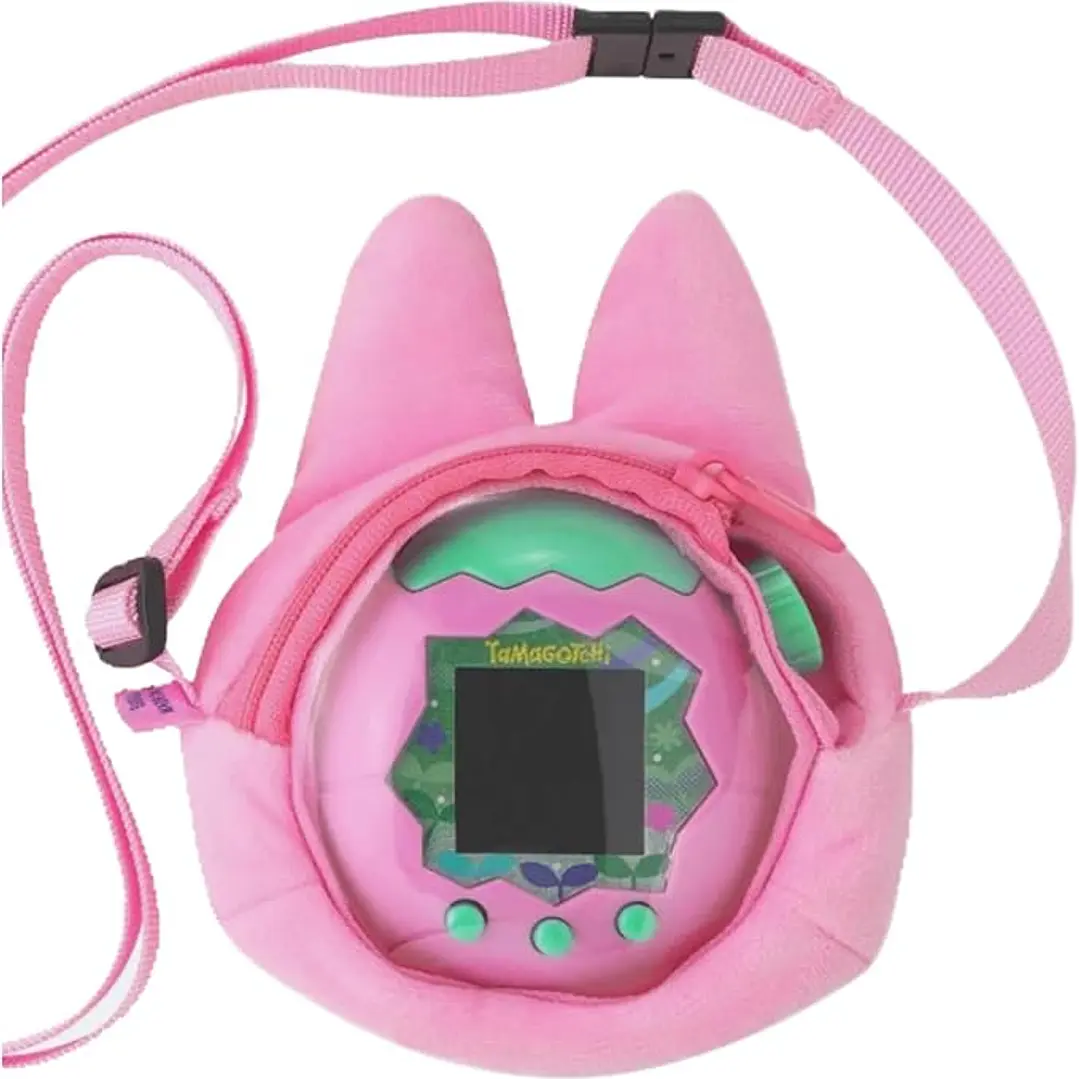 Tamagotchi Paradise Outing Carry Meowtchi | Estuche Transporte Tamagotchi | Accesorio Oficial 2