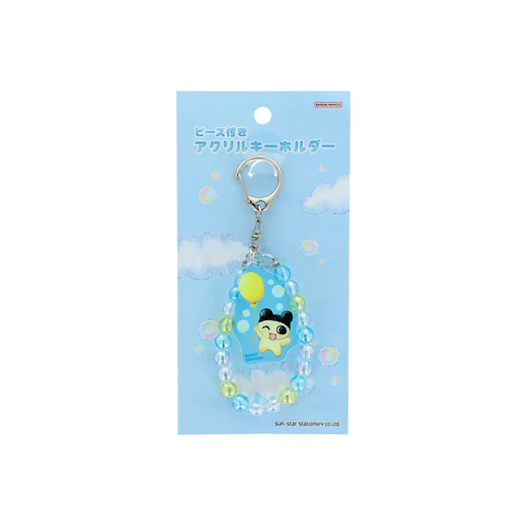 Tamagotchi Acrylic Keychain with Beads – Mametchi Llavero | Accesorio Oficial 1
