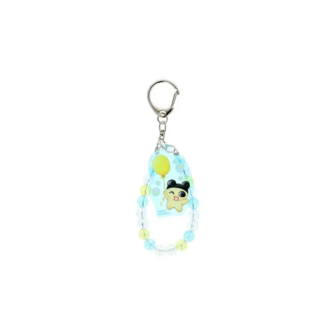 Tamagotchi Acrylic Keychain with Beads – Mametchi Llavero | Accesorio Oficial 2