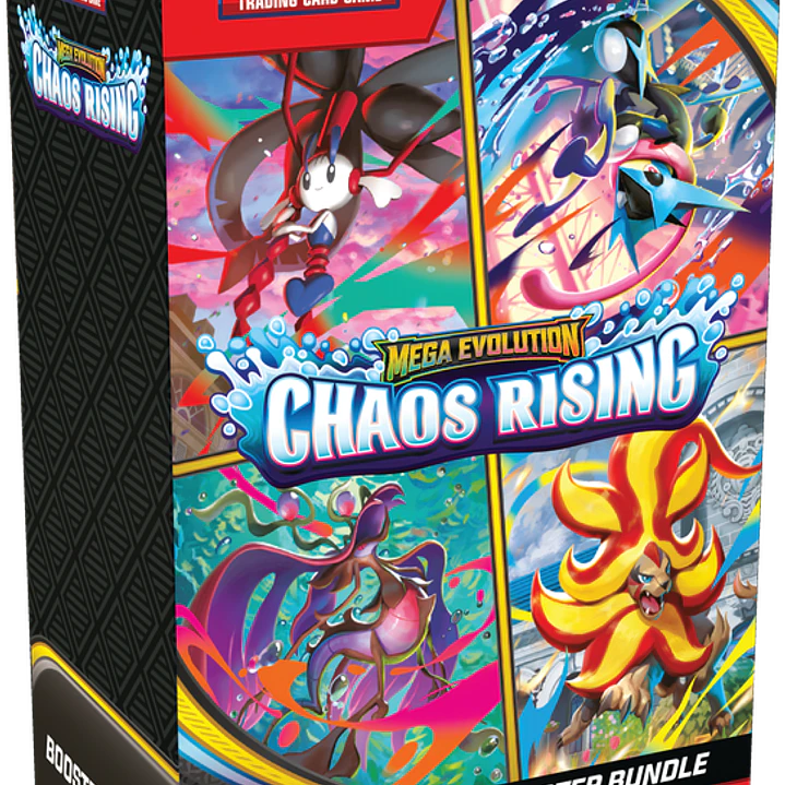 Cartas Pokémon TCG Mega Evolution – Chaos Rising Chaos Rising Booster Bundle Inglés o Español LatAm | Cartas Pokémon Originales Chile - COPIA 1